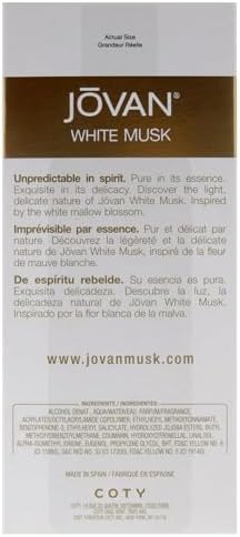 Jovan White Musk for Women EDC 3.4 fl oz (96 ml) (Parallel Import)