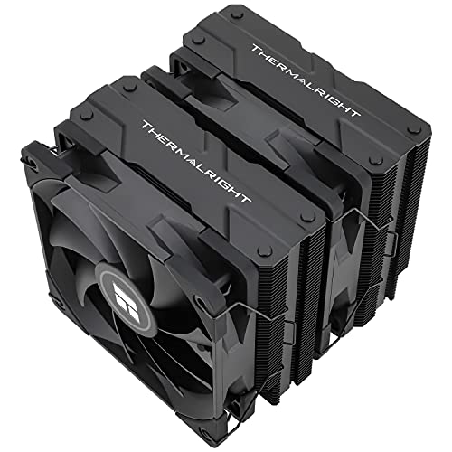 Thermalright Peerless Assassin 120 White ARGB CPU Air Cooler, 6 Heat Pipes, Dual 12cm TL-C12W-S PWM Fan, Double Towers CPU Cooler,for AM4/AM5,Intel lga1700/1851/1150/1151/1200/2011