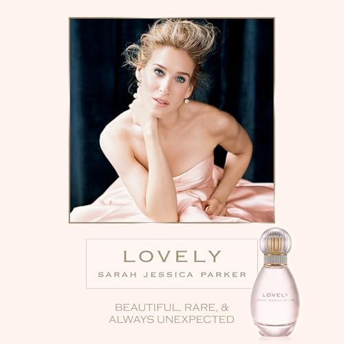 Lovely by SJP Eau de Parfum 200ml – Sarah Jessica Parker Perfume for Women, Floral Woody Musk Ladies Fragrance Spray, Long Lasting Womens Perfume