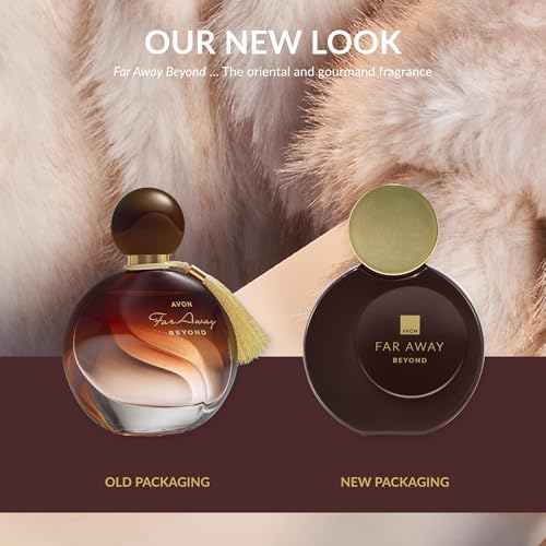 Avon Far Away Beyond Parfum 50ml | Oriental and Gourmand Notes | Long Lasting Scent | Perfect for Any Occasion | Cruelty Free