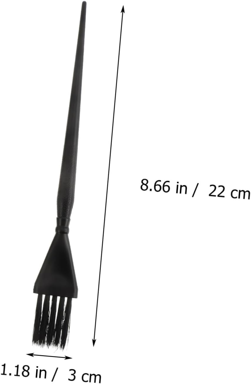 3pcs Hair Dyeing Brush with Flexible Bristles and Tail Handle for Even Color Application Salon and Home Use Suitable for Men and Women DIY Hair Tinting Random Color