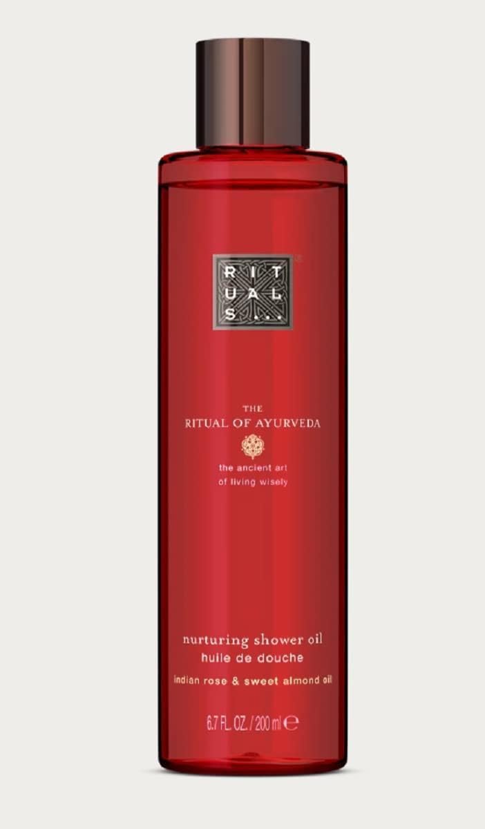 Rituals of Mehr Shower oil Sweet Orange & Cedar Wood & Ayurveda Indian Rose Shower Oil 200ml