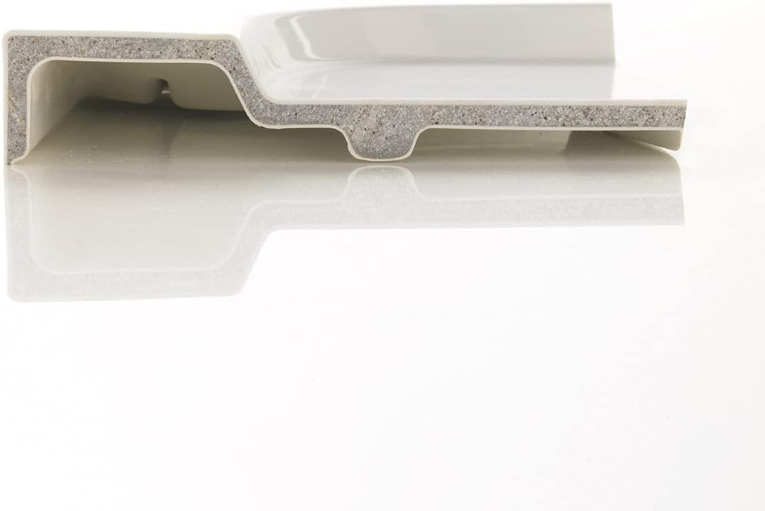 Mira Flight Safe Square Anti-Slip Shower Tray with Waste, White, 800 x 800 mm