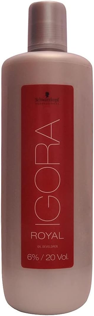 Schwarzkopf Igora Royal 6% 20 Vol. Colorist's Color & Care Developer 33.8 oz (1 Liter)
