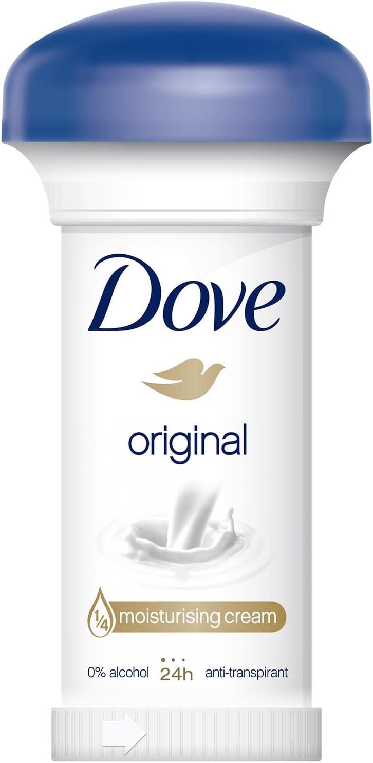 Dove Original Anti Perspirant Cream 50ml x 3 Packs