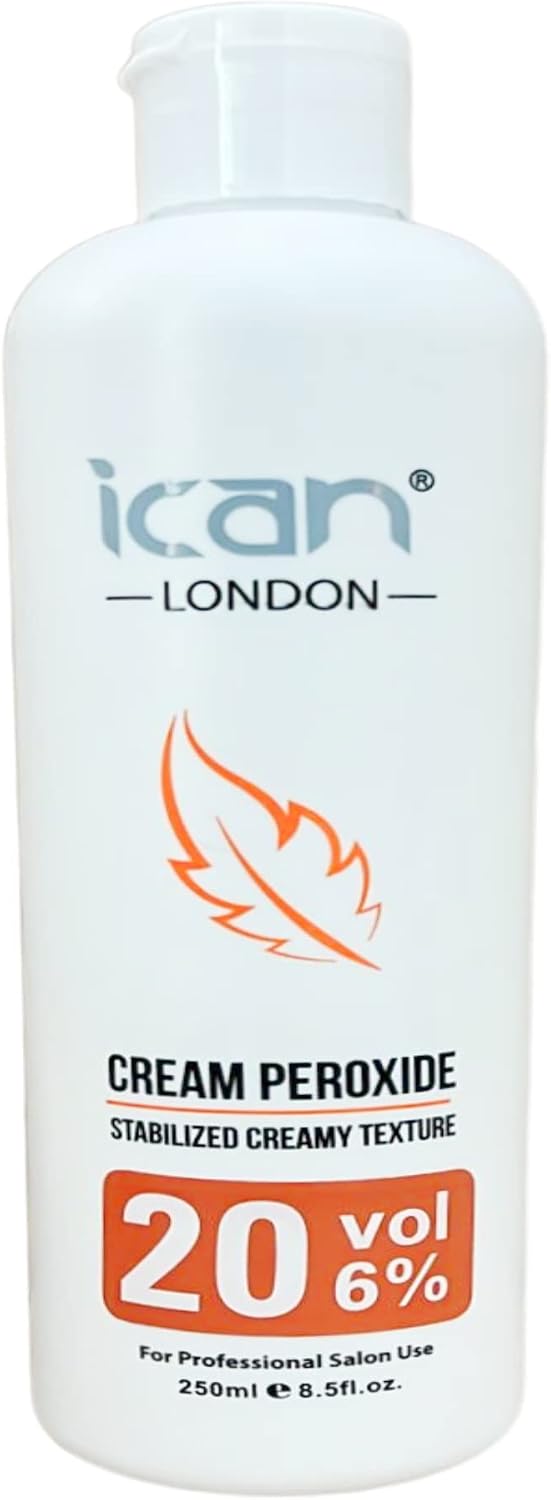 ICAN PROFESSIONAL CREAM PEROXIDE 20 VOL 6% 8.5oz (250ml)
