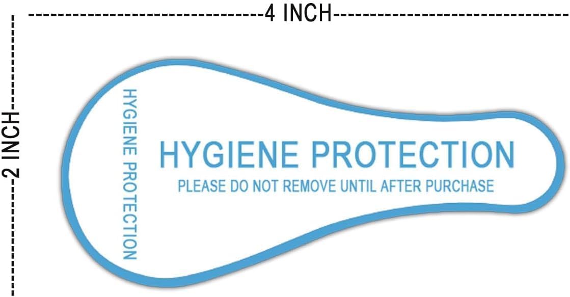 Adhesive Protective Hygiene Try On Stickers for Swimwear,Swimsuits and Lingerie Lingerie Panty Liner/Barrier,4x2 Inch,100 Pcs