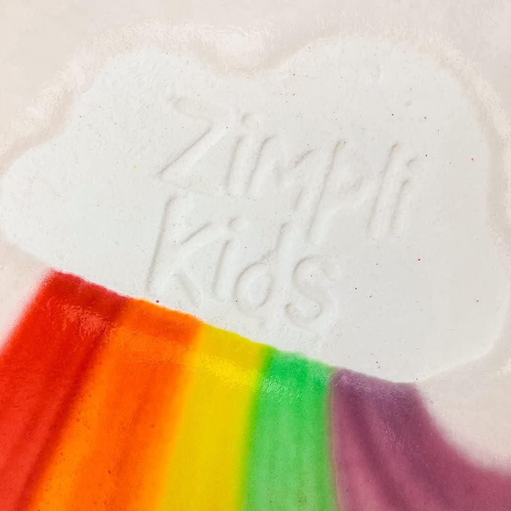Rainbow fizz for bath‑time fun