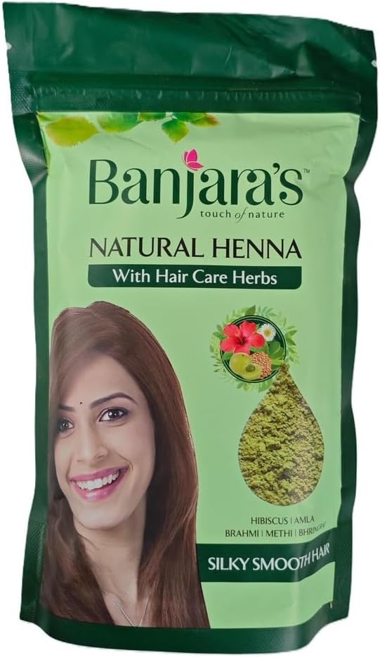 Banjara's natural henna with hair care herbs 60g