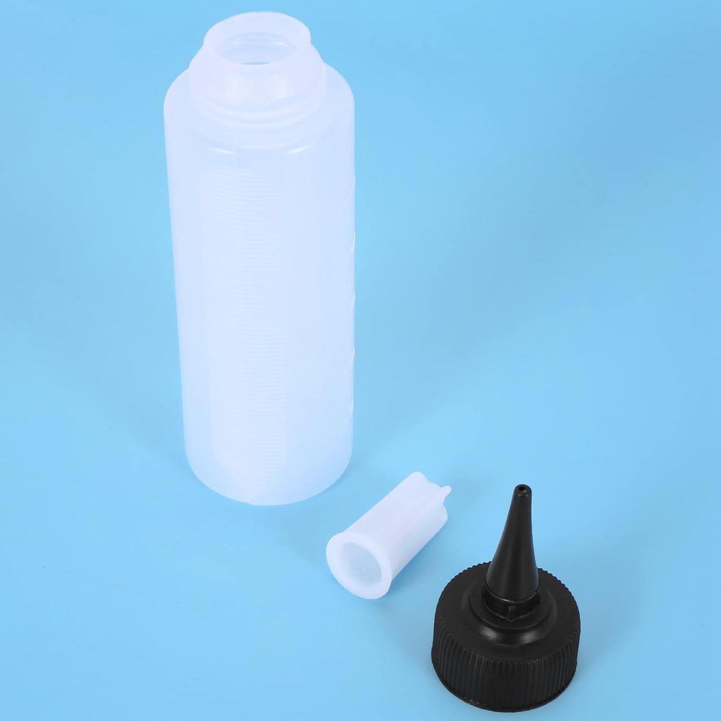 150ml Salon Hair Color Measuring Applicator Bottle Scale Hairdressing Tool