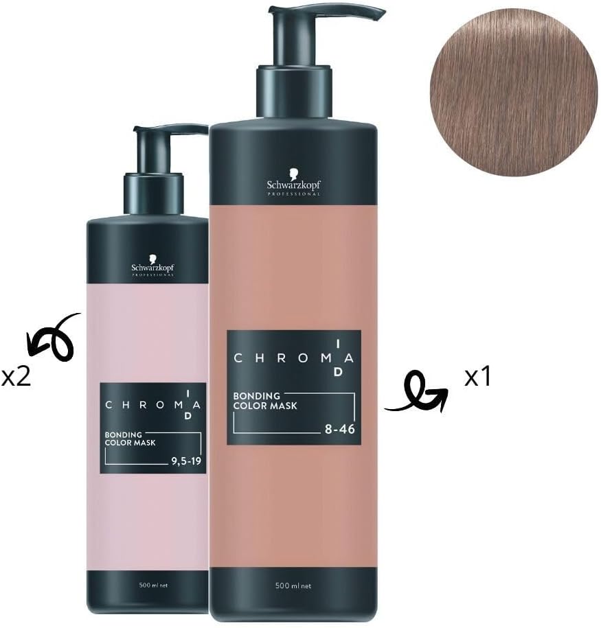 Schwarzkopf Igora Chroma Id Color Mask 8-46 500ml, Standard, Único