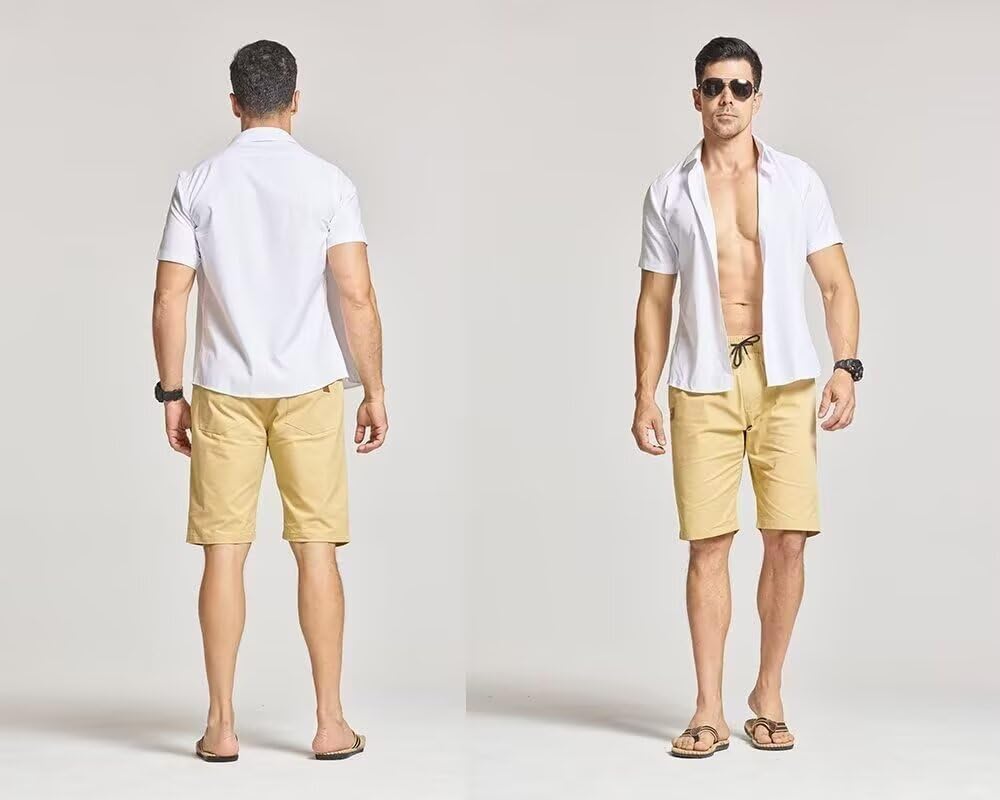 Summer‑ready comfort with Tansozer men's Bermuda shorts