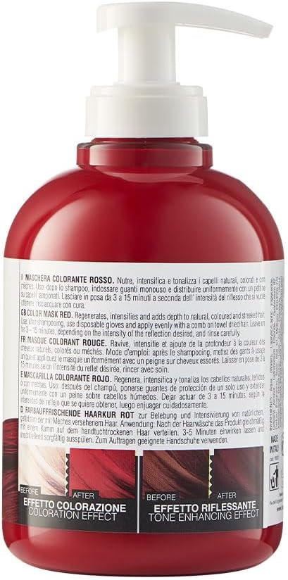 S.O.S Color & GO Reflective and Reviving Colouring Mask Red 300 ml