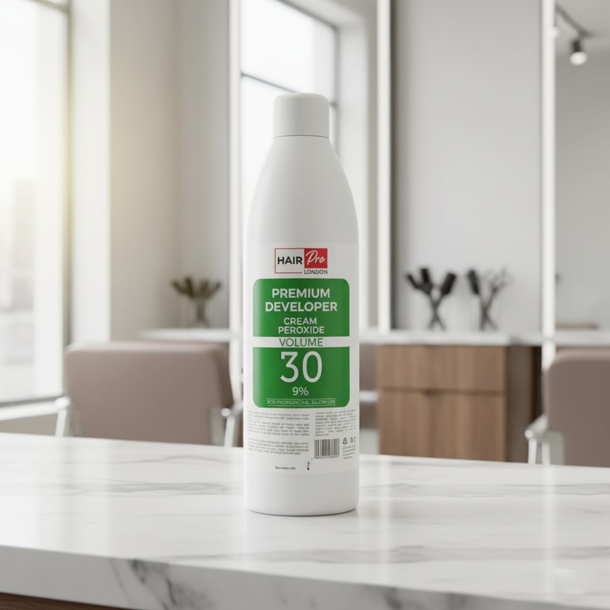 ICAN Hairpro London Professional Cream Peroxide Available In Various Size & Volume (30 Vol 9%, 1000ml (1litre))