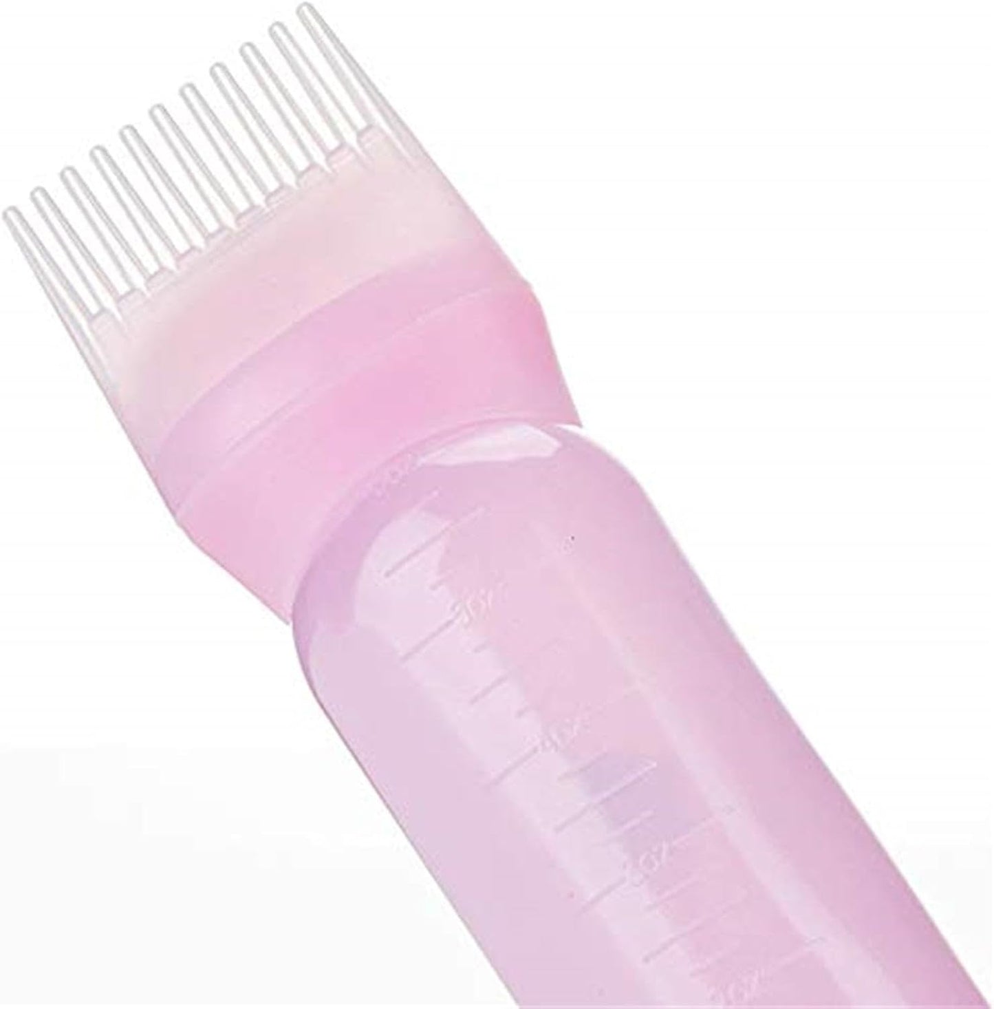 Root Comb Applicator Bottle | Hair Oil Applicator Bottle | Hair Coloring Comb With Scale For Women Men Precise Measurement