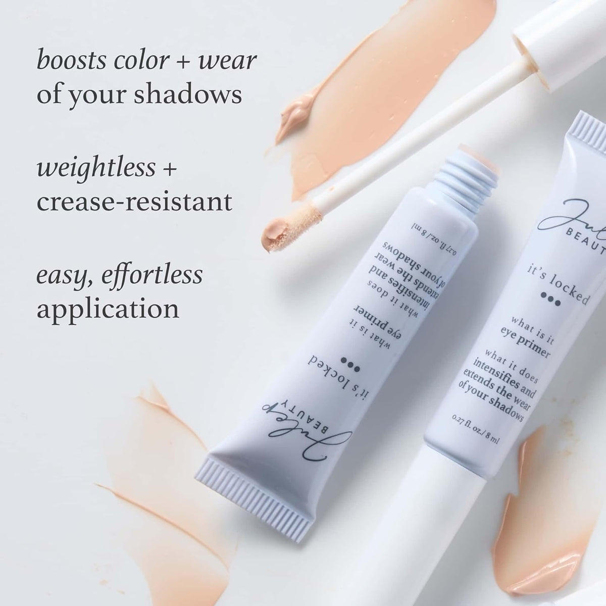 Julep It’s Locked Eyeshadow Primer | Sheer, Weightless Eye Primer to Intensify Color and Extend Wear