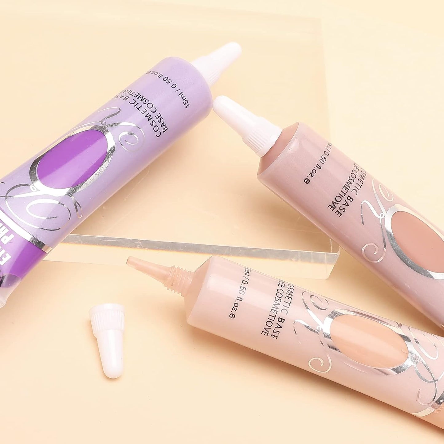 Boobeen Eyeshadow Primer, Waterproof Eye Shadow Makeup Primer Base, Matte Face Primer Makeup, Cream Colorful Eyeshadow Base for Eyelid