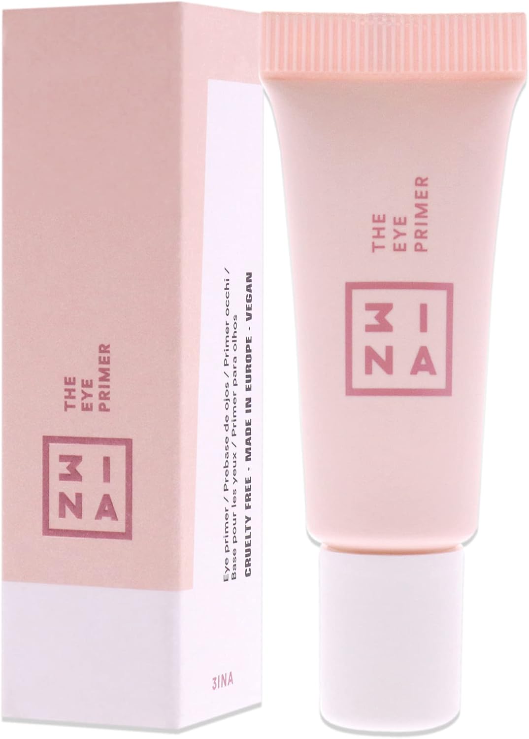 3INA MAKEUP - The Eye Primer - Makeup Base for Long Lasting Eyeshadow - Moisturizing & Matte Finish Eye Shadow Foundation