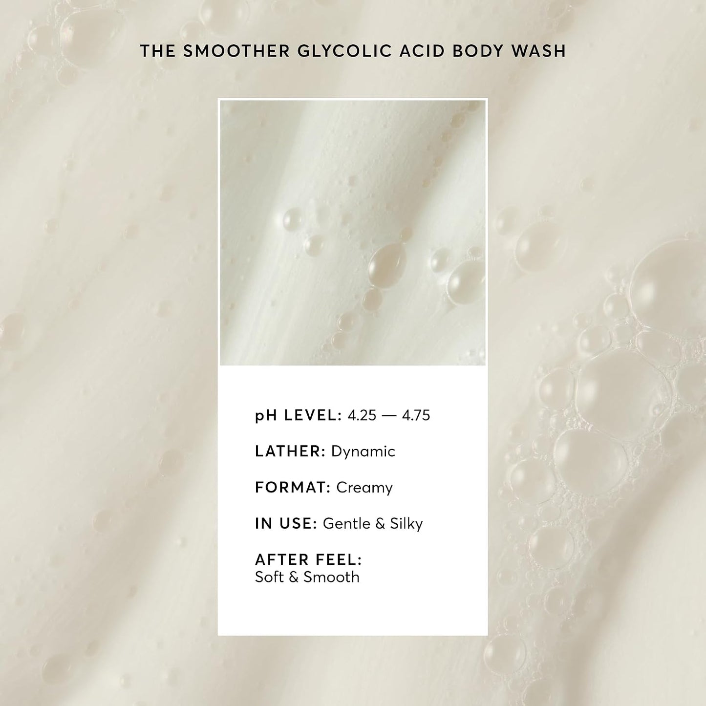 Naturium The Smoother Glycolic Acid Exfoliating Body Wash, Soft & Smoothing Cleanser | 16.9 FL OZ / 500 ML