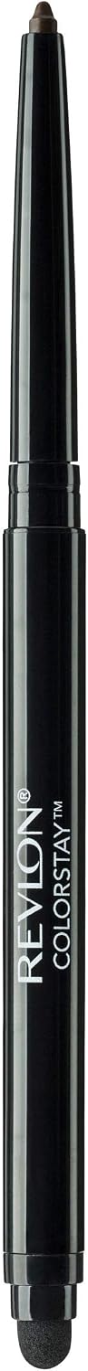 Revlon Color Stay Pencil Eyeliner with Built-in Sharpener, Waterproof, Smudgeproof, Longwearing Eye Makeup with Ultra-Fine Tip, N2, Brown, 1 Count (Pack of 1)