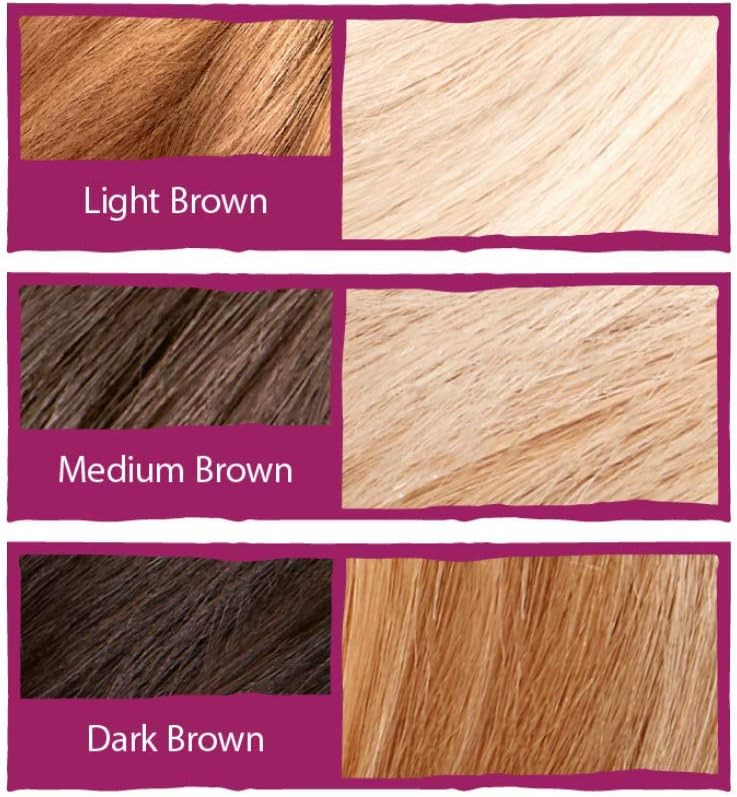 Tints of Nature 3 in 1 Hair Lightener Kit, Wheat Protein, Vegan 210g | Professional lightening system creates natural sun-kissed highlights at home, Conditioning formula protects during lifting