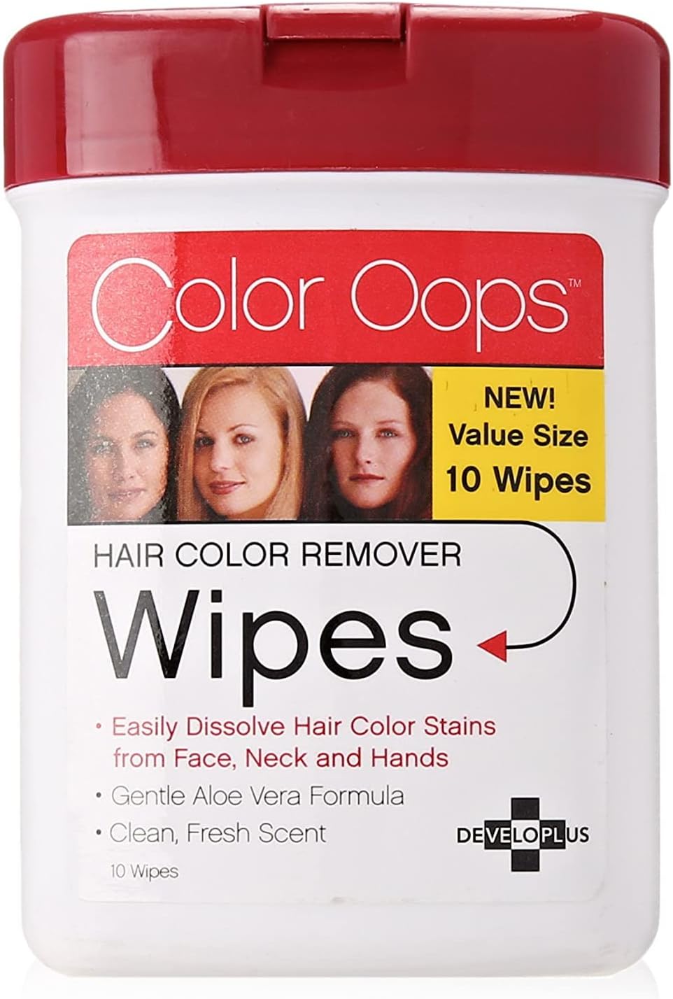 Color Oops Hair Color Remover Wipes, Size: 10