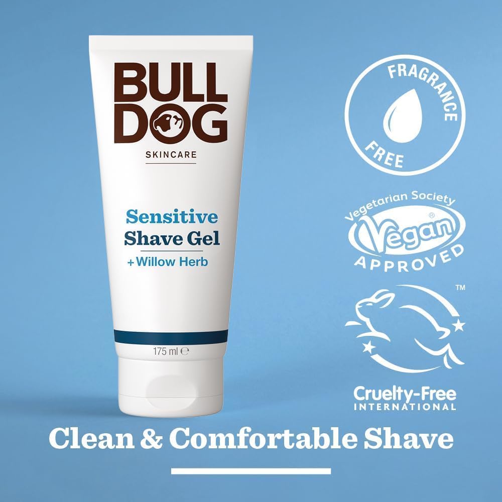 Bulldog Sensitive Shave Gel – a smoother start to the day