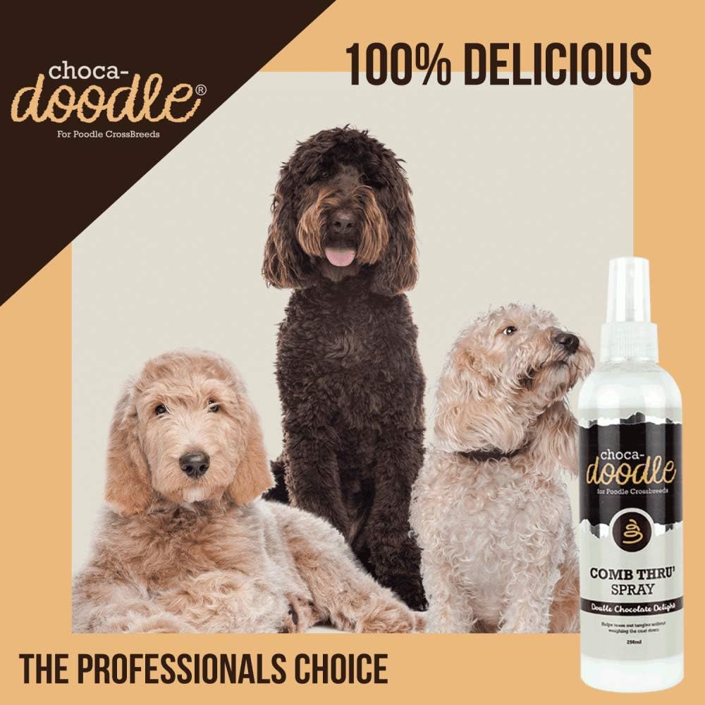 Comb Thru' Detangle Spray For Poodle Crossbreeds, 250ml