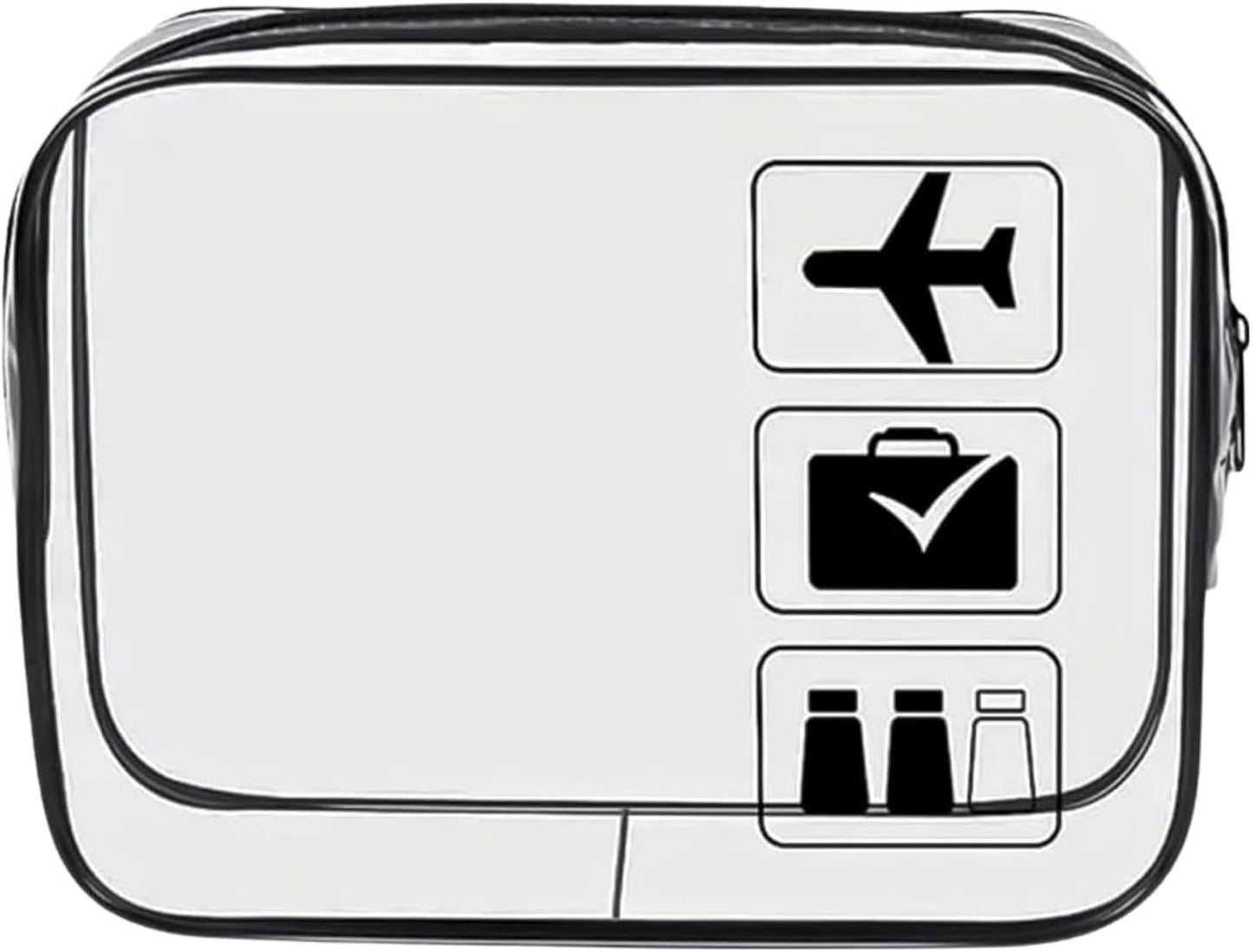 Men’s Travel Toiletries Set – Airport Approved Travel Size Toiletries Kit for Men, Overnight Essentials for Hospital, Camping & Holidays, Clear Travel Bag
