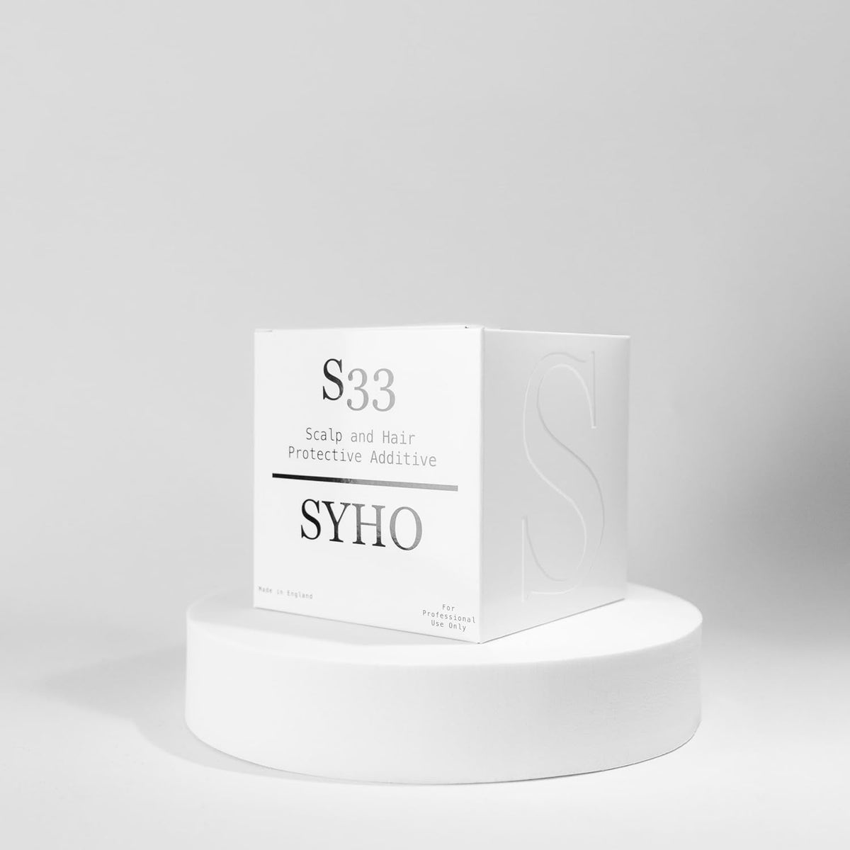 SYHO S33 Scalp Protection Additive – Reduces Burning & Irritation During Bleaching & Hair Colour – Professional Use – Concentrated Formula – 50g - Scoop Included