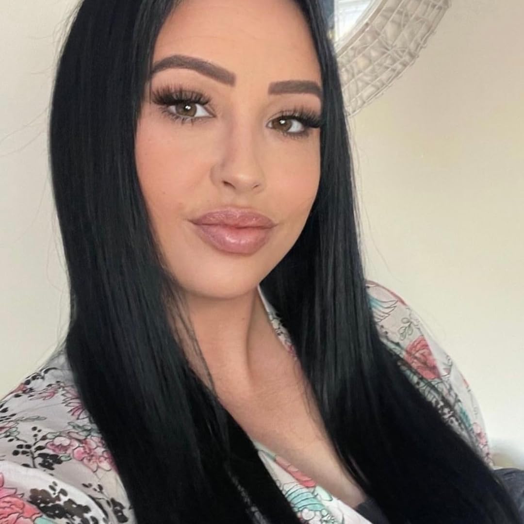 Josh Wood Hair Gloss (Black) - Semi-permanent gloss, adds shine to your black and dark brunette hair - Lasts up to 6 washes - 100% Vegan - Cream (100ml)