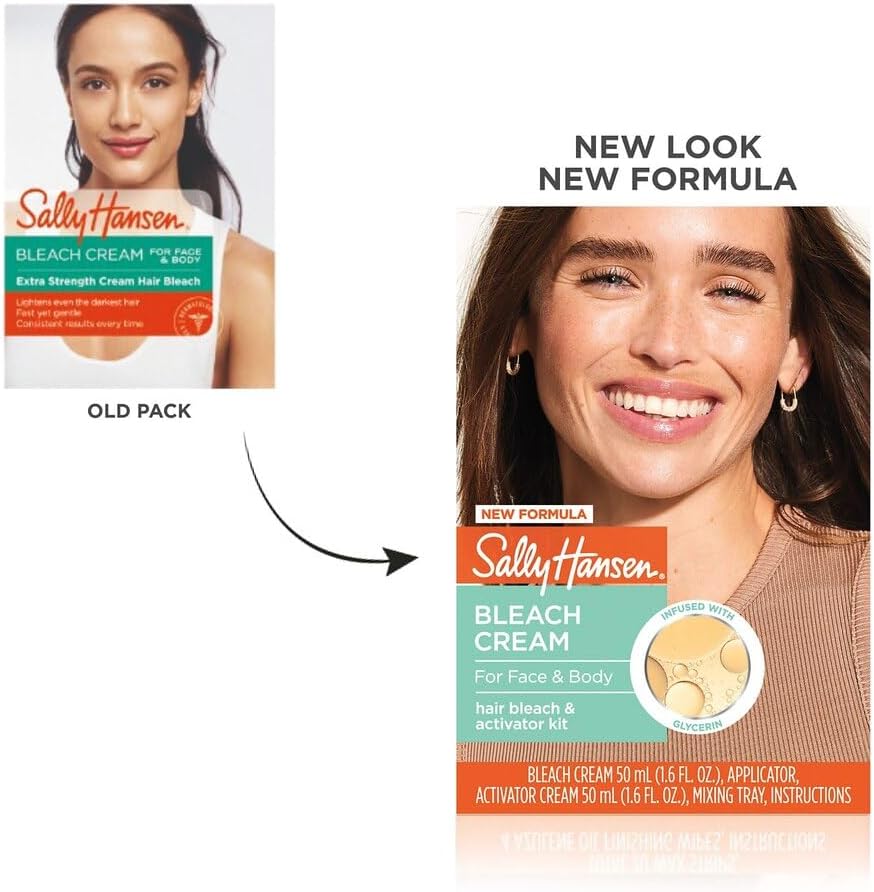SALLY HANSEN Extra Strength Creme Hair Bleach for Face & Body - SH2010