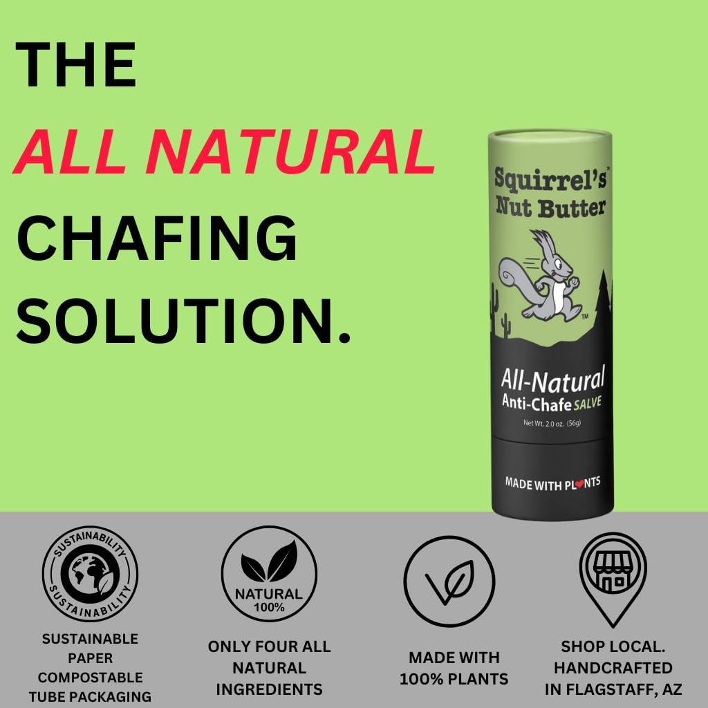 Squirrel's Nut Butter All Natural Compostable Tube