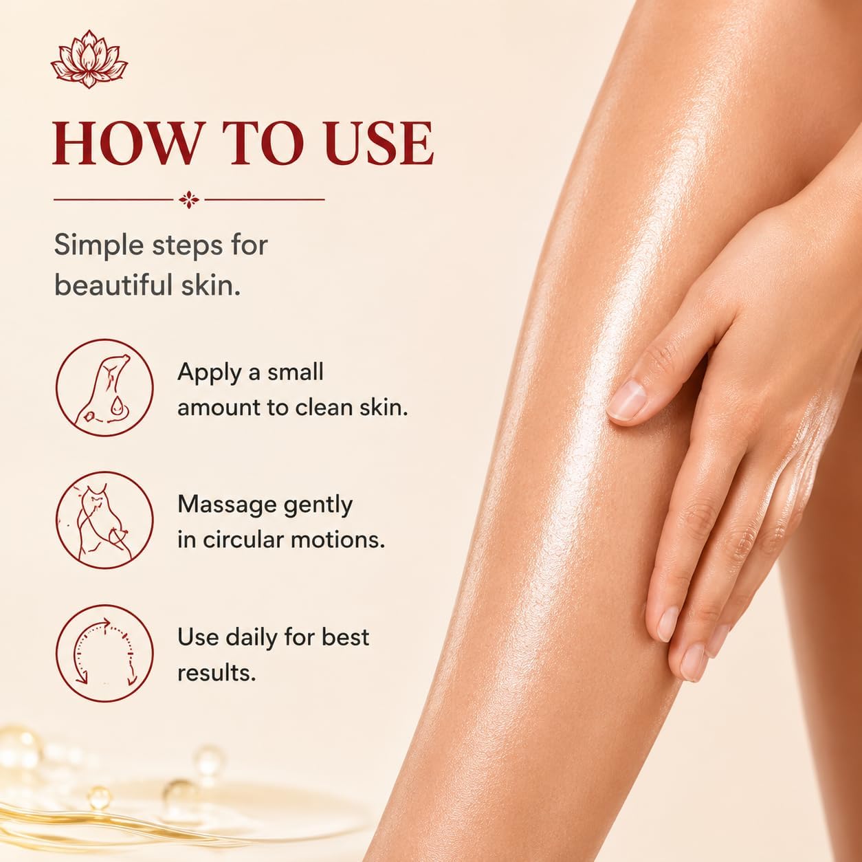 Skincu Glow Remedy Oil Skin Tightening – Skincu Anti Aging Body Oil for Crepey, Sagging & Dry Skin – Lightweight Fast-Absorbing Non-greasy Moisturising Oil for Arms, Legs & Full Body (1, pcs)
