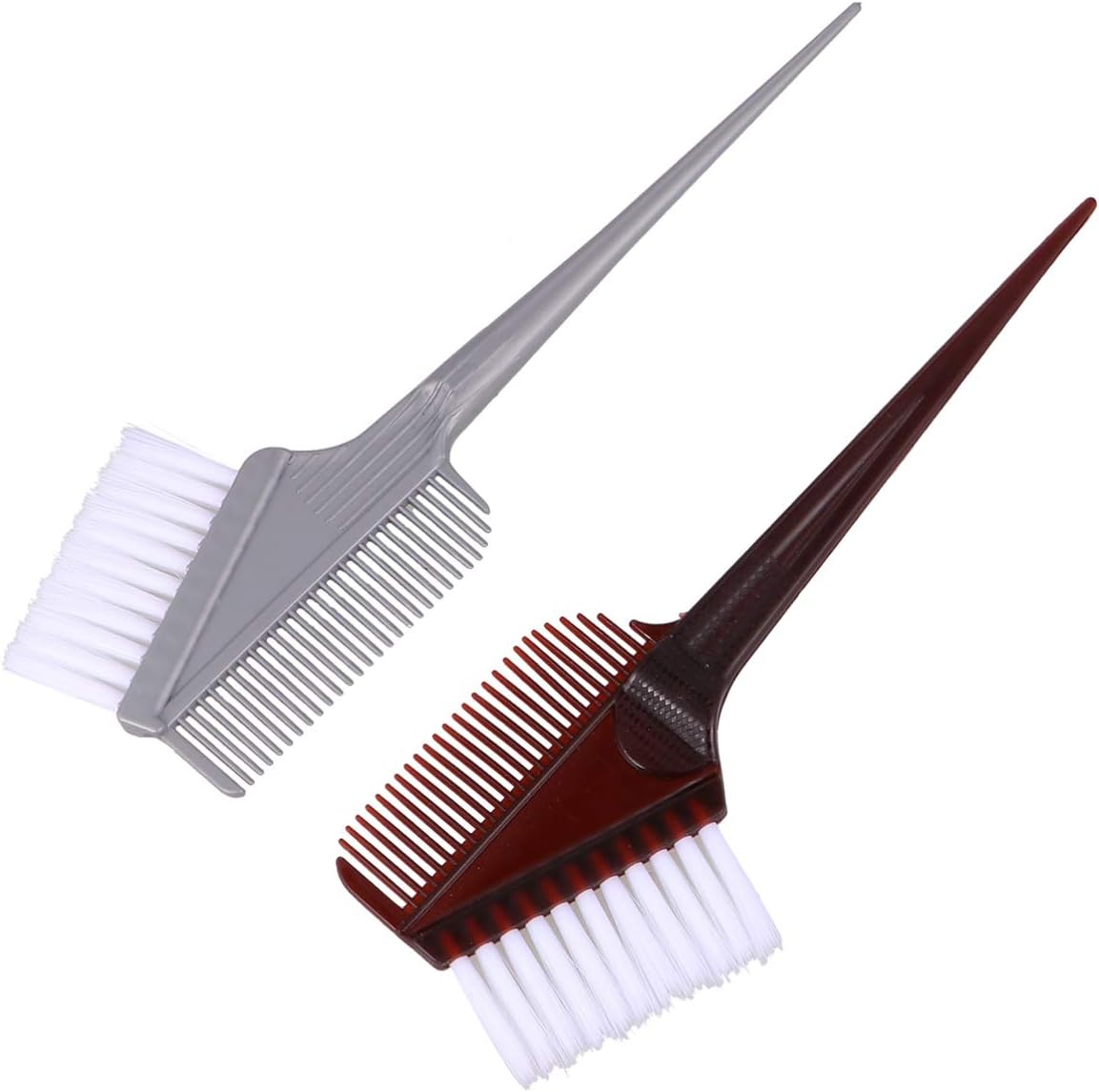FRCOLOR 4pcs Hair Dye Coloring Brushes Set, Hair Tint Brush Applicator for Salon and Home Use