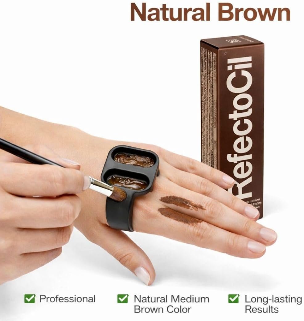 RafectoCil Cream Hair Dye - 3 Natural Brown 15ml