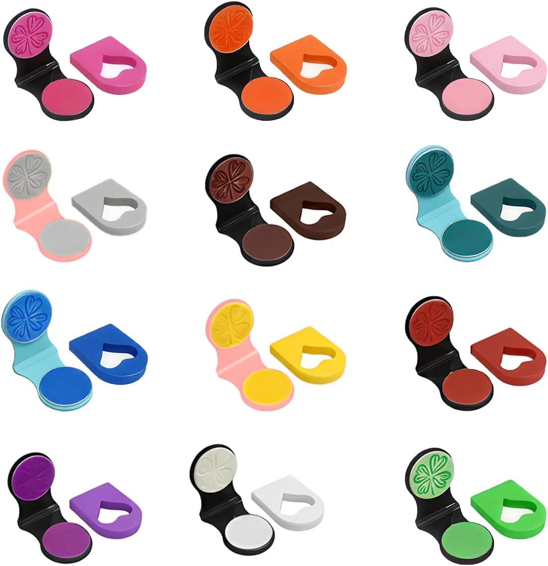 12 Colours Hair Chalk for Girls, Temporary Hair Dye for Kids, Washable Hair Colour Set with Glitter, Perfect Teenage Girls Gifts for Birthday Party Christmas Cosplay & Festivals