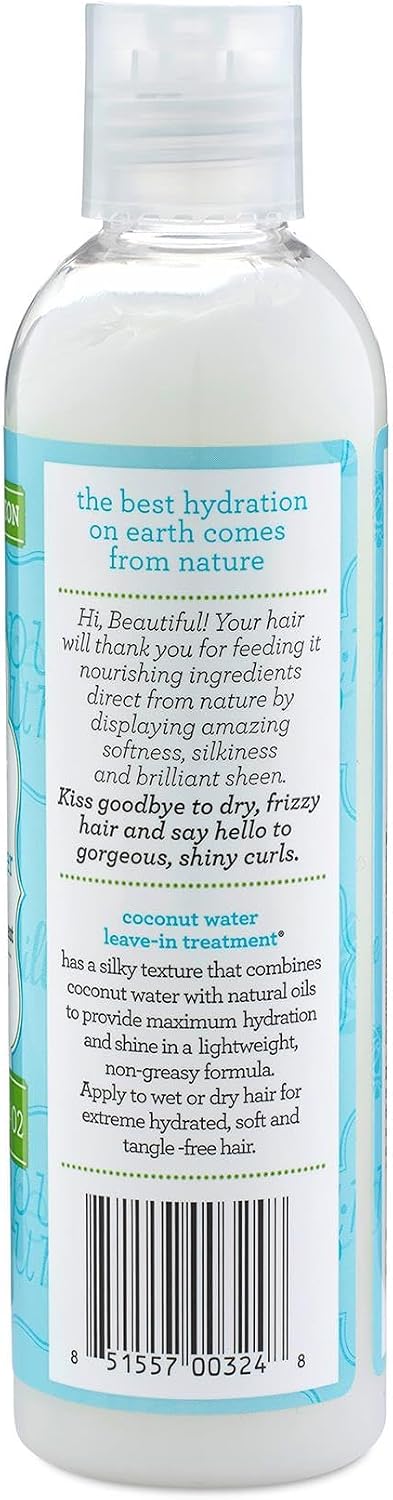 Camille Rose Coconut Water Leave-In Detangling Hair Treatment, 240 ml