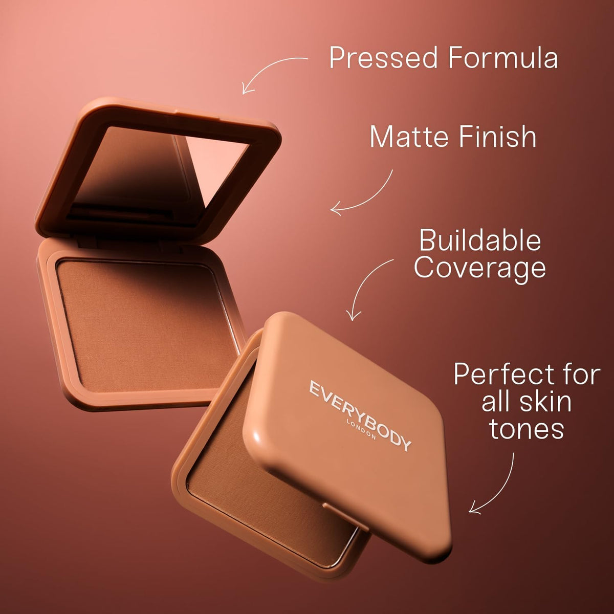 EVERYBODY LONDON Pressed Bronzer (Chocolate Milk, One Size)