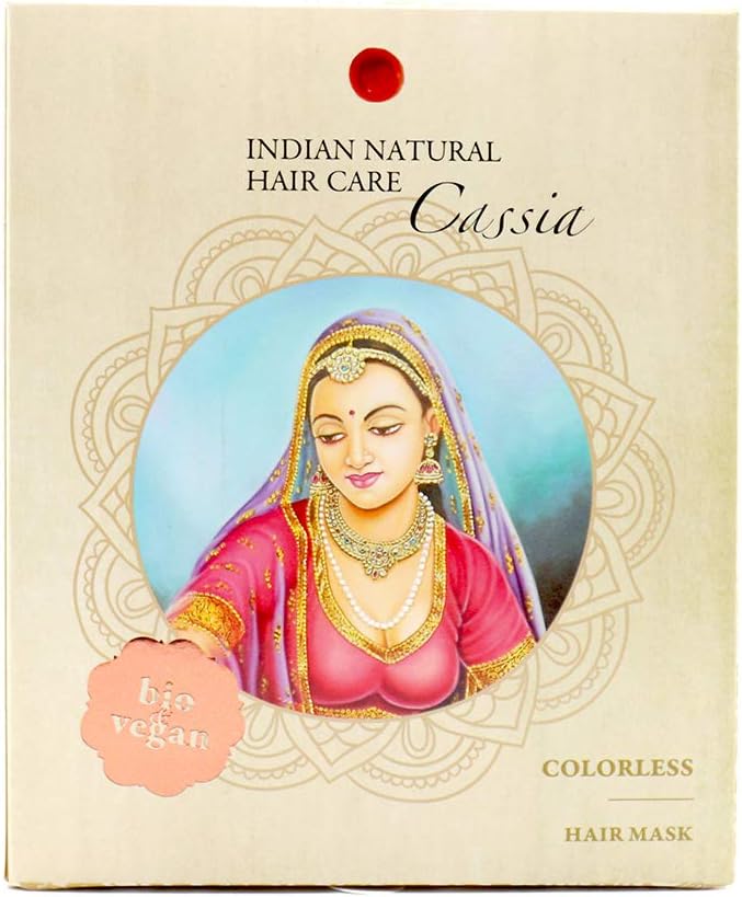 Cassia Powder for Strong Hair - Fresh & Pure Organic - 200g - Indian Natural Hair Care