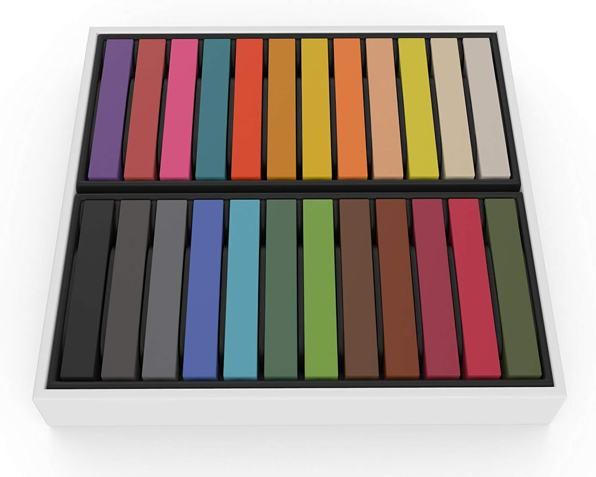 Hair Chalk Pens 24 Pack, Temporary Hair Chalk Comb, Washable Hair Color Safe - For Party, Girls, Birthday Christmas Gifts
