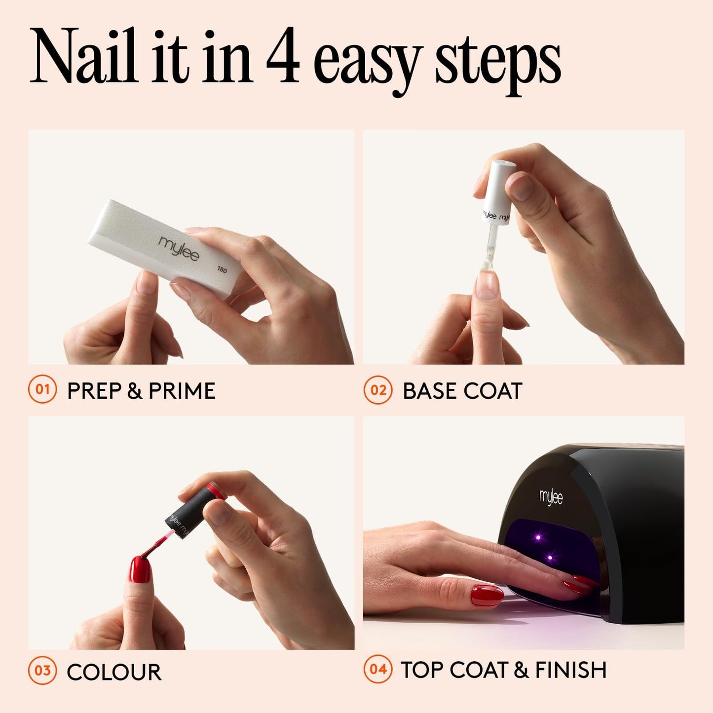 White on point: a fresh take on gel polish