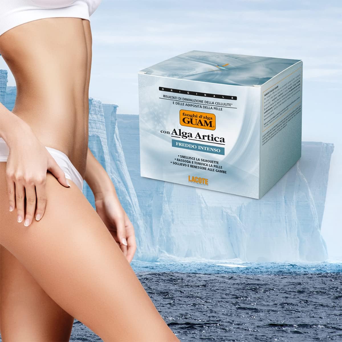 Guam Mud D'Alga Cold Intense With alga Artica 500 Grams