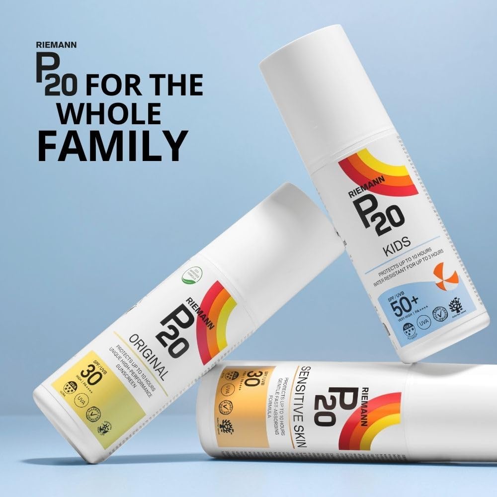 Riemann P20 Sun Cream SPF 50+ – a kid‑friendly shield for bright days
