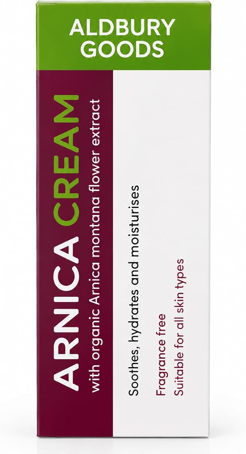 Arnica Cream for Bruises and Swelling – 1 x 50ml single Pack (50ml Total) | Maximum Strength Bruise Cream with Organic Arnica Montana Extract – Fast Absorbing for Muscle Recovery & Joint Relief