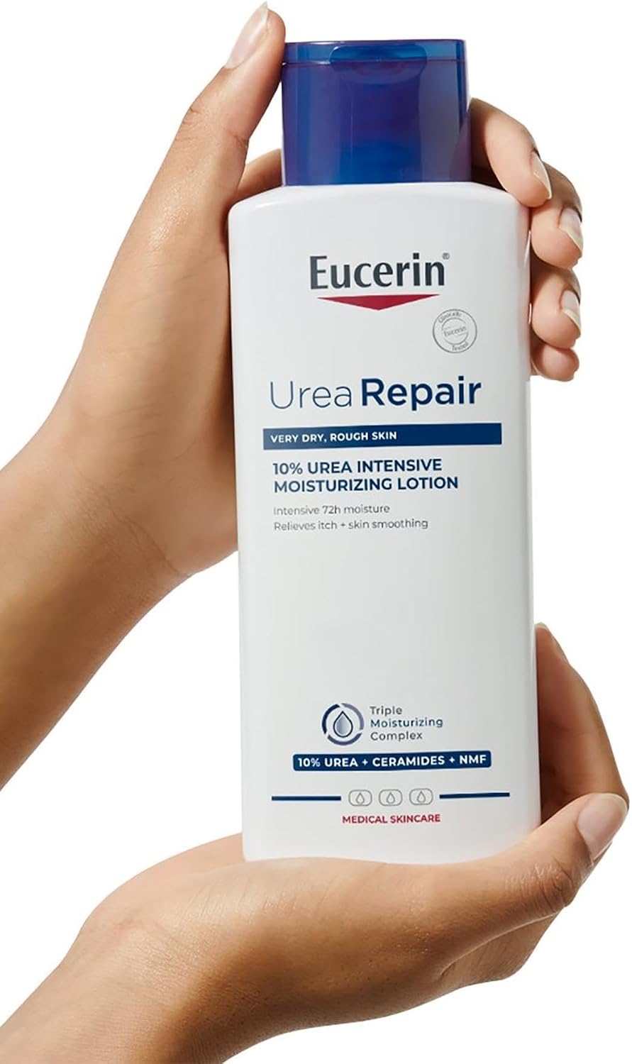 Eucerin UreaRepair Plus Body Lotion 10% Urea 250ml, Intensive Body Cream for Dry and Rough Skin, Skincare with Urea for Dry Skin