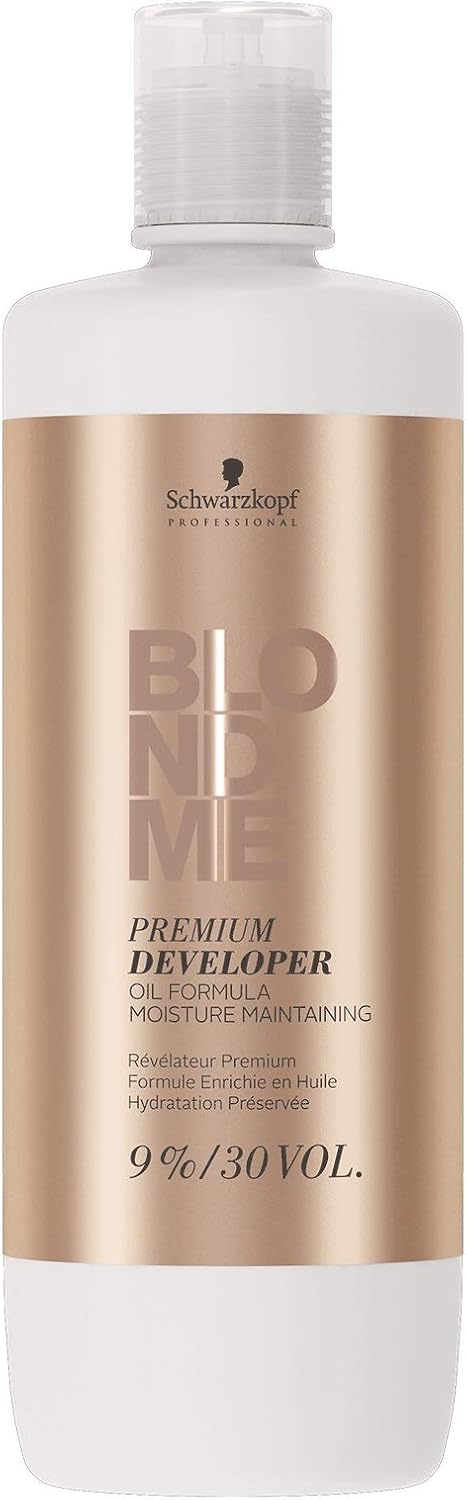 Schwarzkopf Blond Me Supreme Blonde Hair Quality Premium Care 9% 30 Vol Developer 1000ml