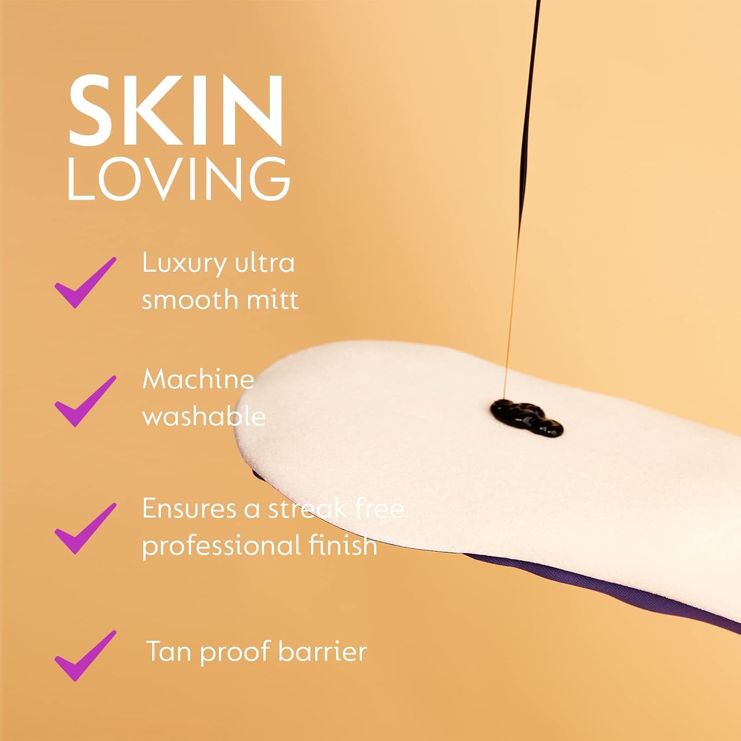 He-Shi HD Wonderglow Body Bronzer & Ultra Smooth Tanning Mitt Bundle | Instant Skin Perfecting Glow, 24hr Splashproof Wear, Streak-Free Application | Vegan & Cruelty Free
