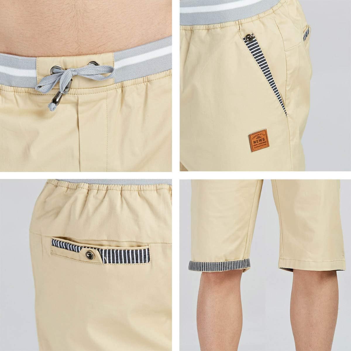 JustSun Men’s Summer Shorts – casual comfort that actually fits