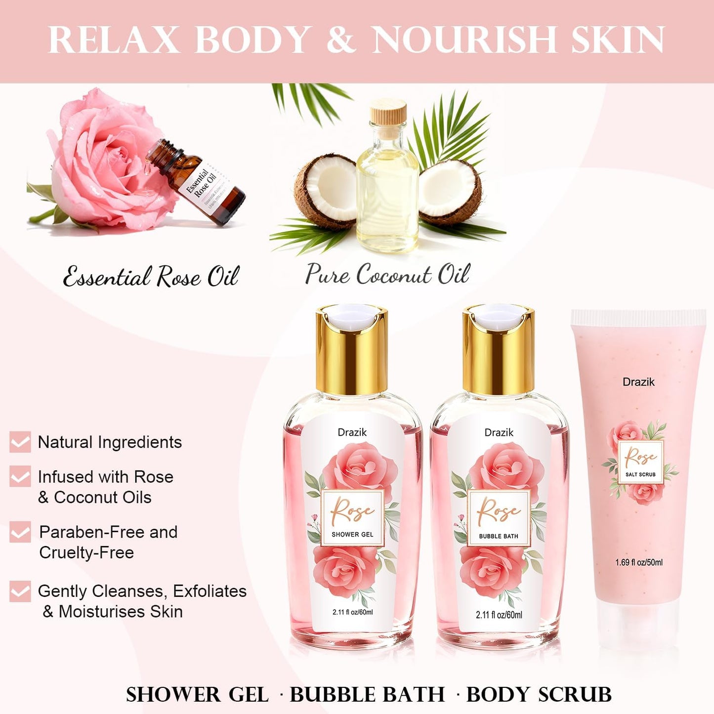 Birthday Pamper Gifts for Women, Unique Pamper Hampers Kit Self Care Package for Her, Relaxation Ladies Christmas Spa Gifts Sets Xmas Present Ideas for Women Best Friend Sister Bestie Mum